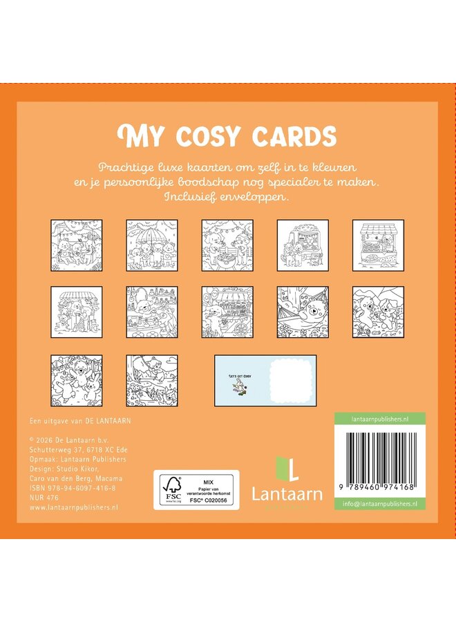 Lantaarn Publishers - My cosy cards - Happy cosy