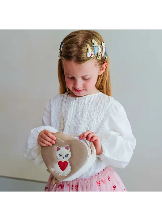 Mimi & Lula - Kitty heart bag