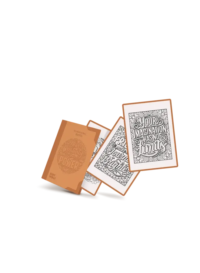 Kidywolf - Kidydraw-pad refill - Quotes 10+