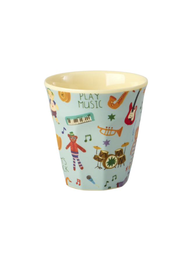 Kleine melamine beker - Mint music band