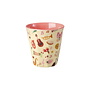rice - Kleine melamine beker - Roze music band