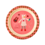 rice - Kinderbord - Roze music band
