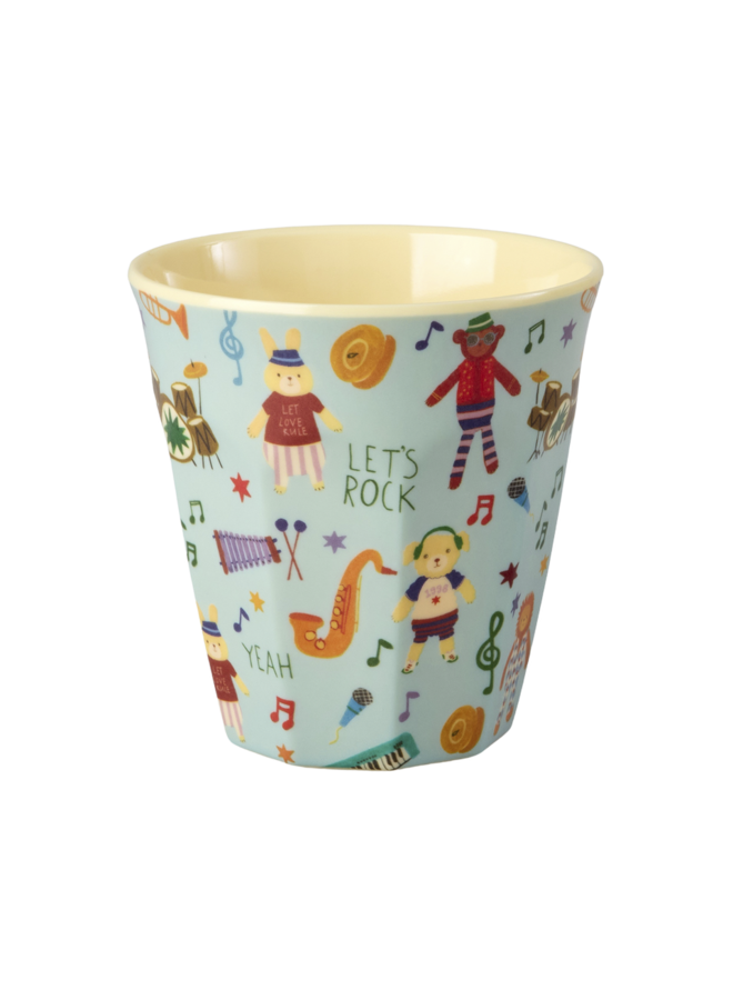 rice - Medium melamine beker - Mint music band