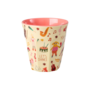 rice - Medium melamine beker - Roze music band