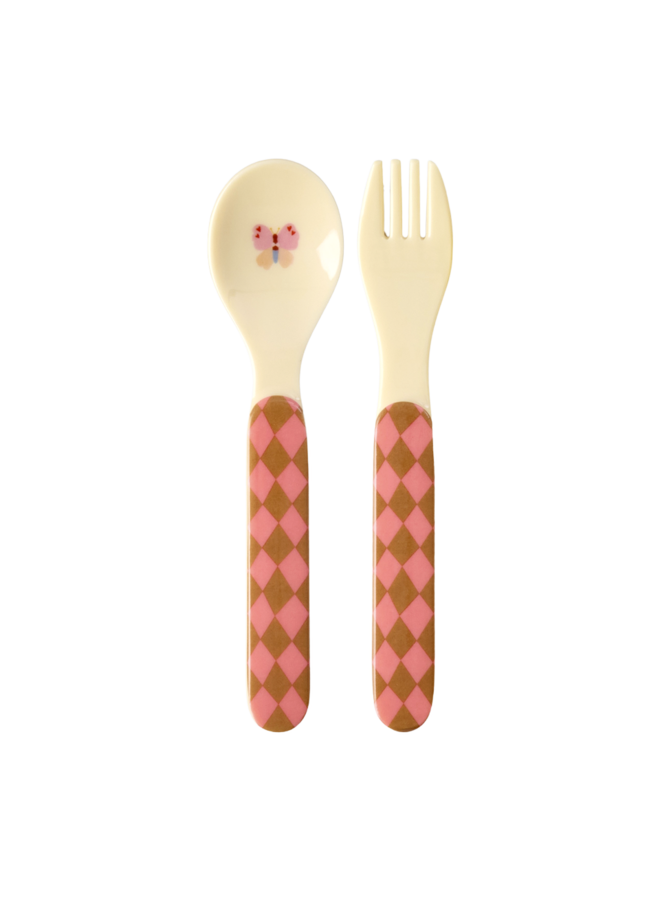 rice - Eetset baby - Roze music band