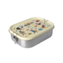 rice - Grote roestvrijstalen lunchbox - Crème hero print