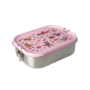 rice - Grote roestvrijstalen lunchbox - Roze hero print