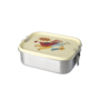 rice - Kleine roestvrijstalen lunchbox - Crème hero print