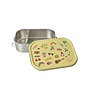 rice - Grote roestvrijstalen lunchbox - Zachtgeel unicorn love print