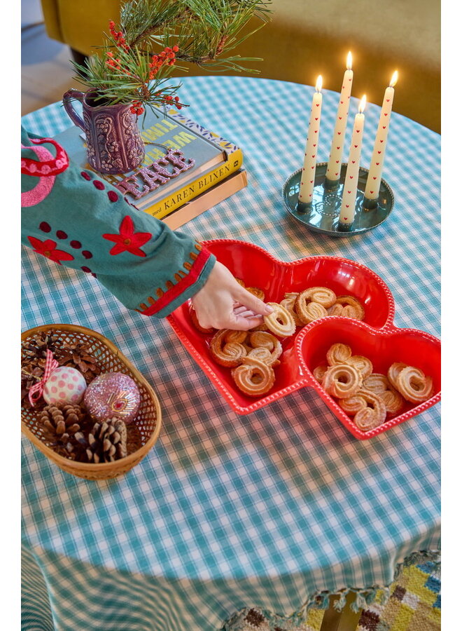 rice - Melamine serveerbord - 2 hearts