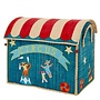 rice - Groot raffia opberghuis - Circus print