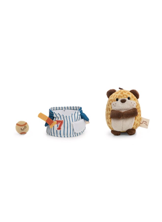 NICI - Mymochi set - Leopard Ichiro with baseball costume (Hobby edition)