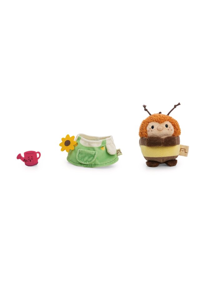 NICI - Mymochi set - Bumblebee Hadshi with gardener costume (Hobby edition)