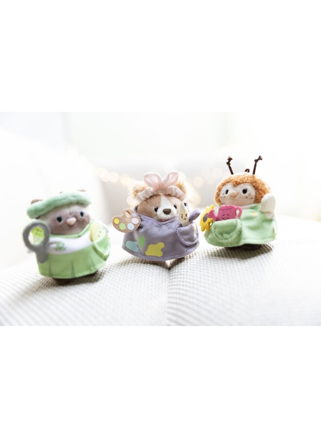 NICI - Mymochi set - Bumblebee Hadshi with gardener costume (Hobby edition)