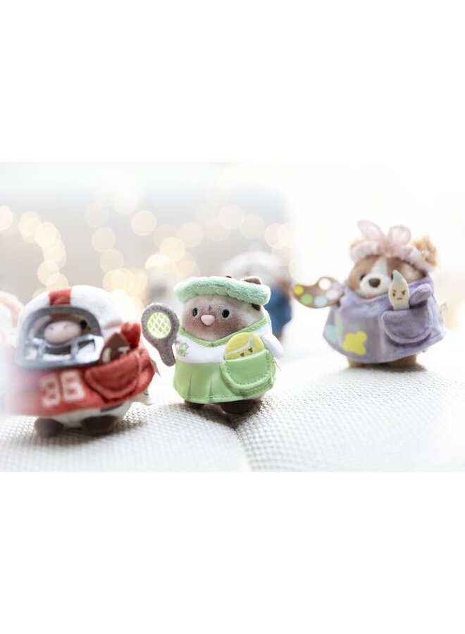 NICI - Mymochi set - Siamese cat Siami with tennis costume (Hobby edition)