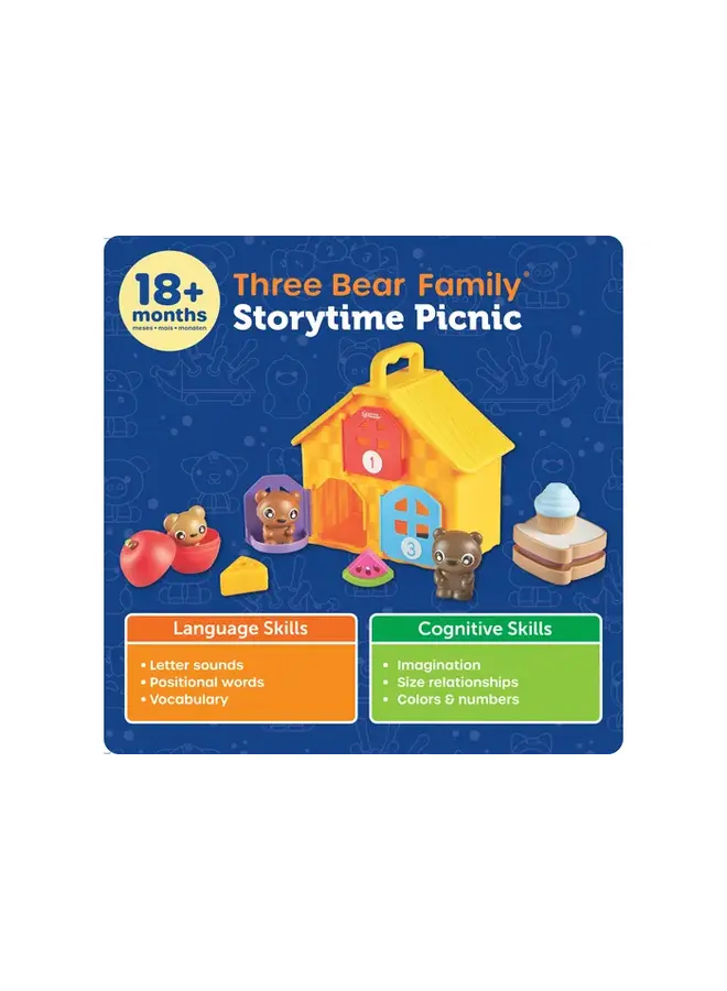 Learning Recources - Three bear family - Storytime picnic