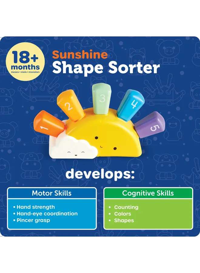 Learning Recources - Sunshine shape sorter