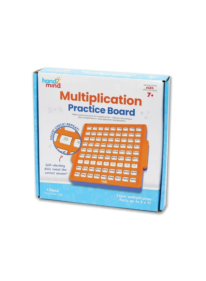 Learning Recources - Multiplication practice board