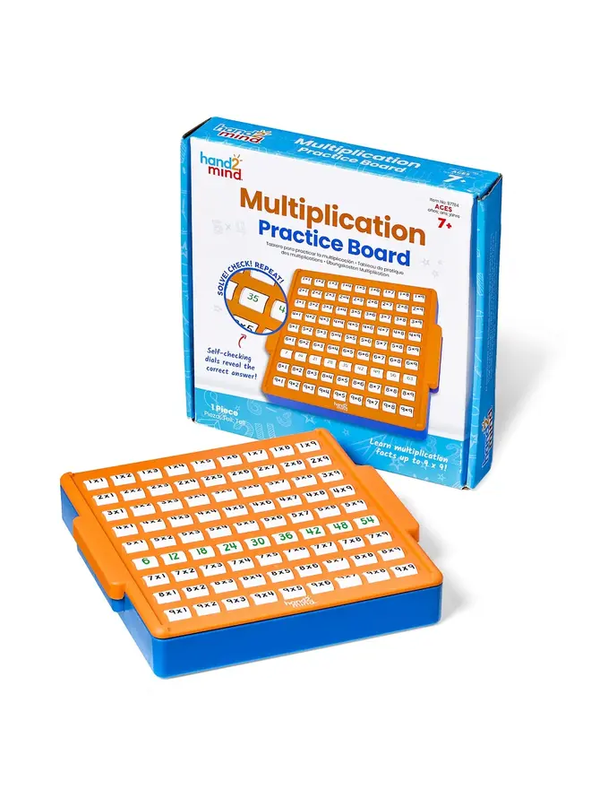 Learning Recources - Multiplication practice board