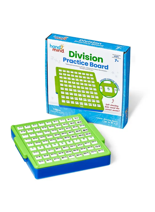 Division practice board