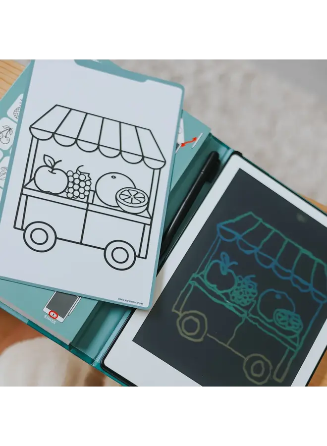 Kidywolf - Kidydraw-Mini Tekentablet - My little market