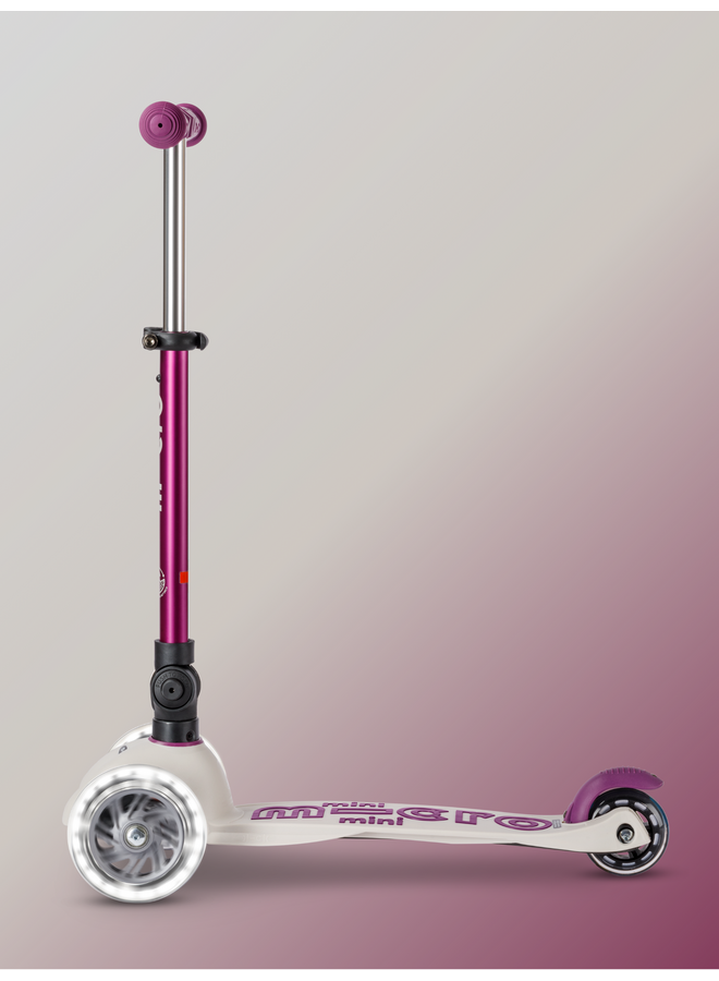 Micro step - Mini Micro step Deluxe inklapbaar ECO LED - Paars