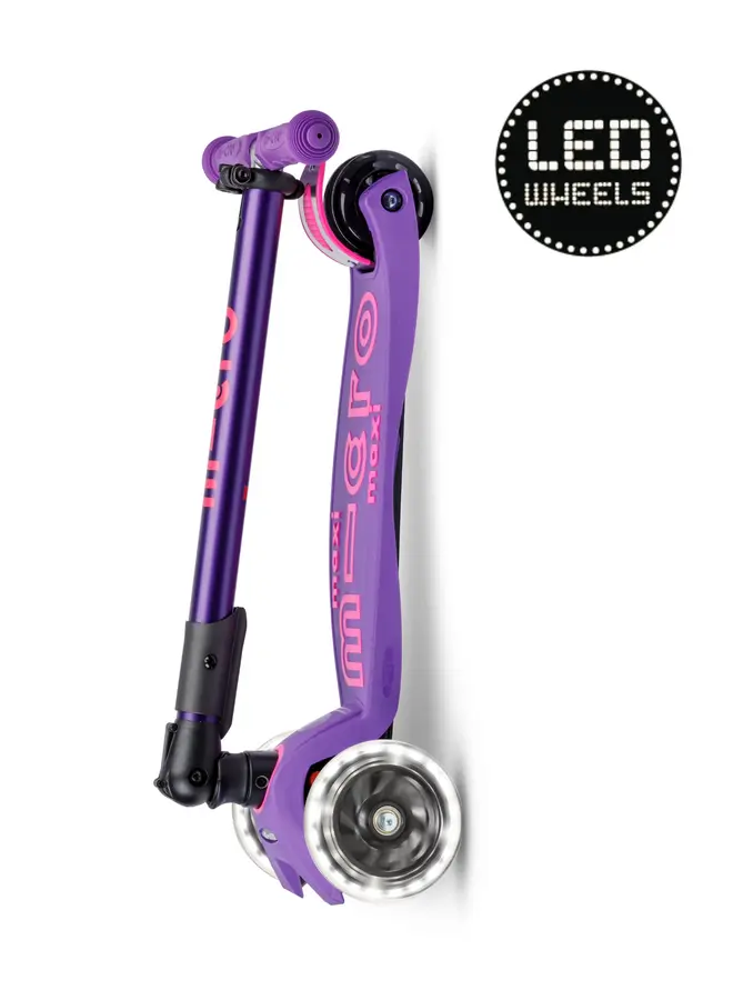 Micro step - Maxi Micro inklapbaar LED - Paars