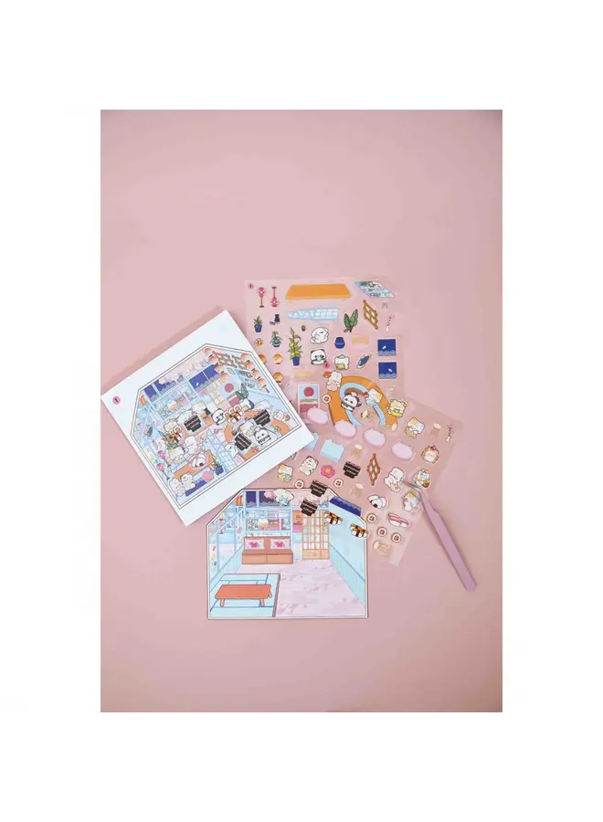 Janod - Cosy stickers - Food lovers