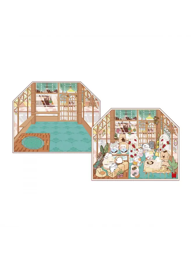 Janod - Cosy stickers - Food lovers
