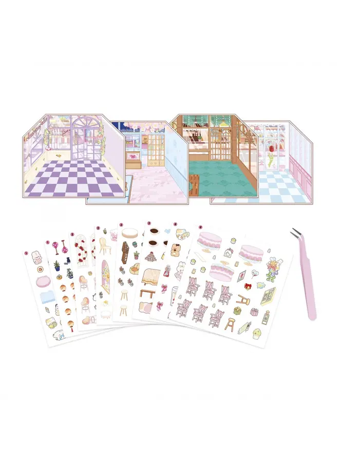 Janod - Cosy stickers - Food lovers