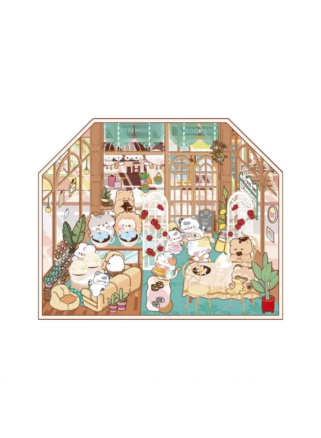 Janod - Cosy stickers - Food lovers
