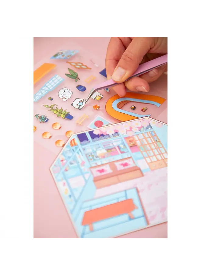 Janod - Cosy stickers - Food lovers