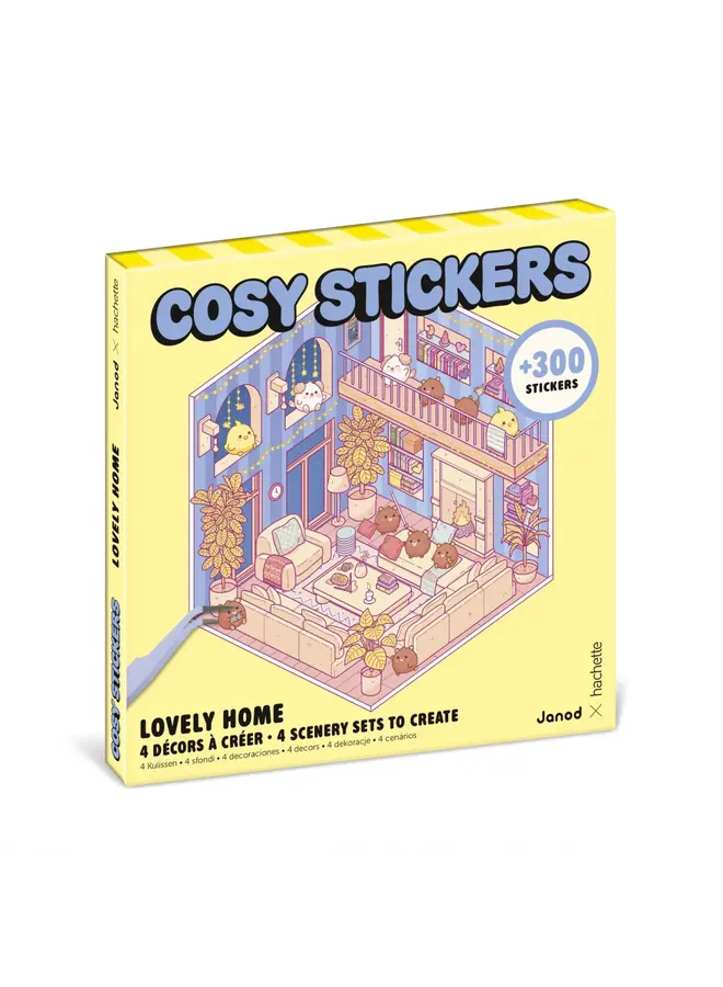 Cosy stickers - Lovely home