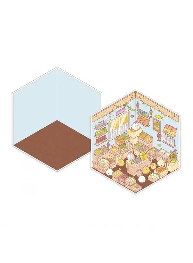 Janod - Cosy stickers - Little shops