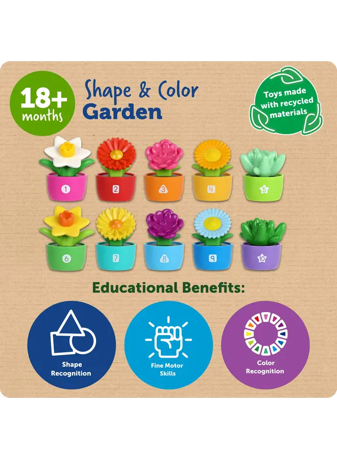 Learning Resources - Shapes & colour garden