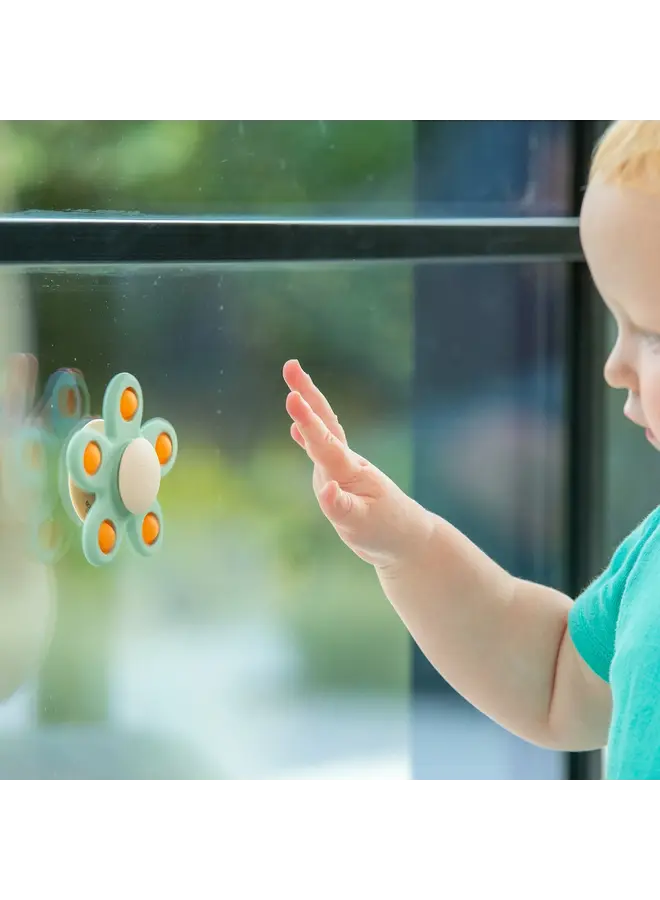 Tickit - SiliSoft bloem spinner - Neutrale kleuren