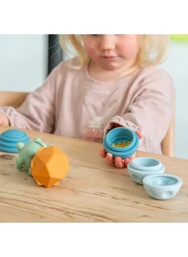 Tickit - SiliSoft sensorische ballen - Neutrale kleuren