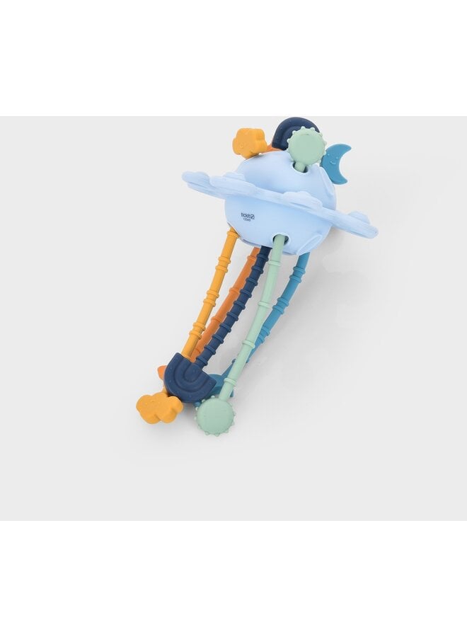 Tickit - SiliSoft zip trek speelgoed - Neutrale kleuren