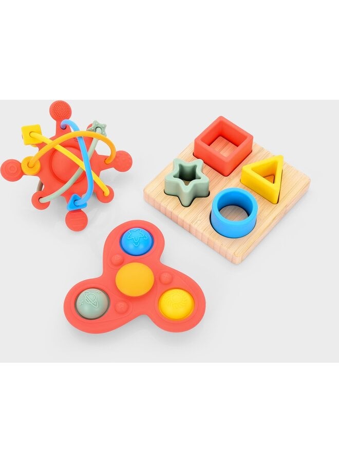 Tickit - SiliSoft sensorische set - Regenboog