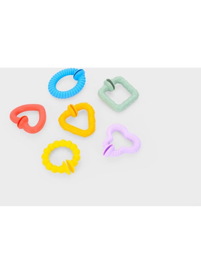 Tickit - SiliSoft pop loops - Regenboog