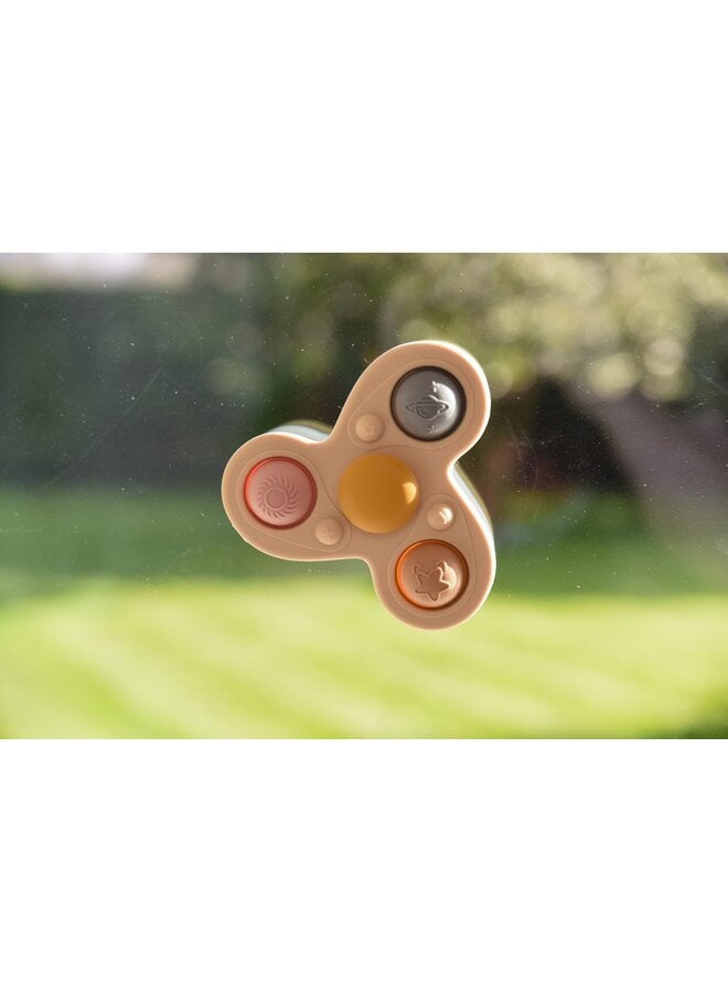 Tickit - SiliSoft jumbo spinner - Aardetinten