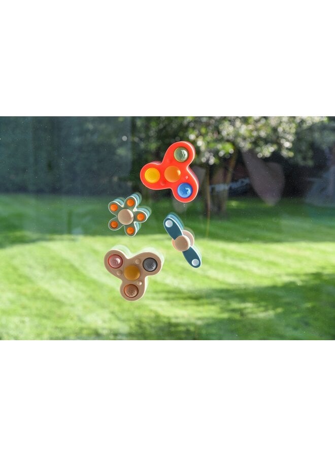 Tickit - SiliSoft jumbo spinner - Aardetinten