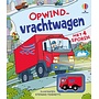 Usborne - Opwind-graafmachine (kartonboekje)