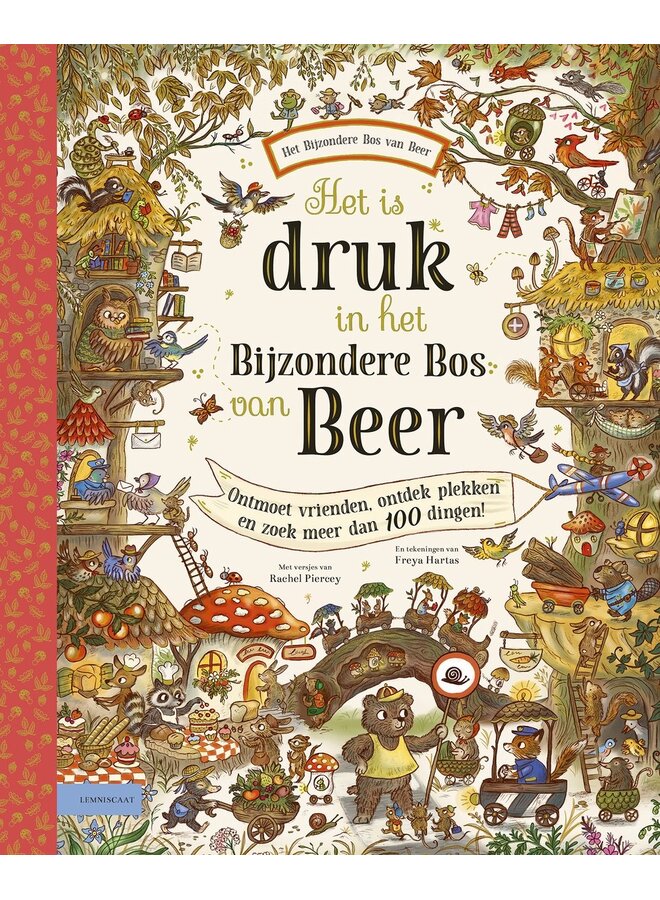 Uitgeverij Lemniscaat - Rachel Piercey - Het is druk in het Bijzondere Bos van Beer