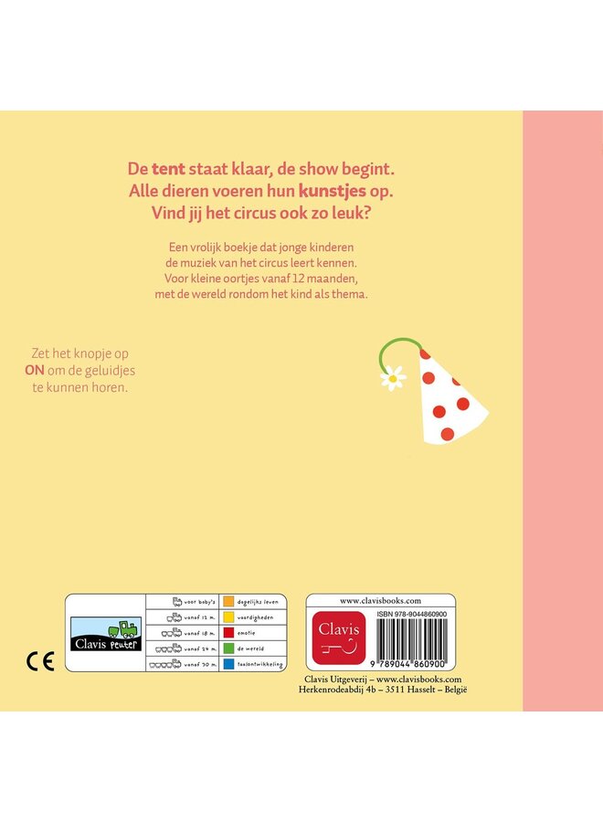 Anita Bijsterbosch - Circusdeuntjes (geluidenboekje)