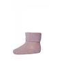 MP Denmark - Cotton rib baby socks - 188 - Wood rose