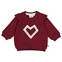 Feetje - Sweater relaxed fit - My little love - Bordeaux