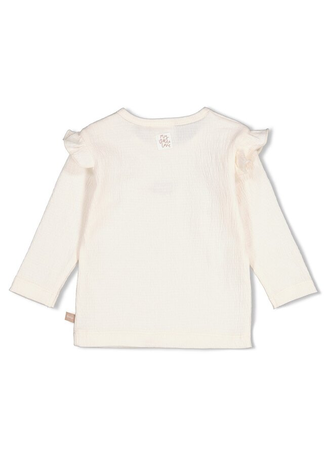 Feetje - Longsleeve - My little love - Offwhite