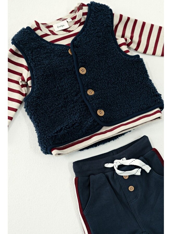 Feetje - Broek - Built for fun - Marine 52202617