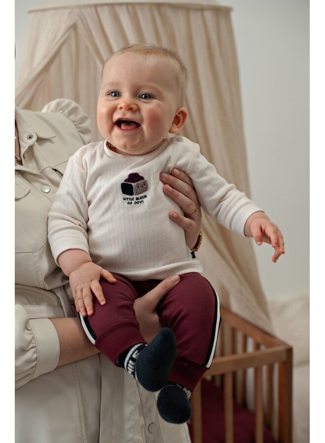 Feetje - Broek - Built for fun - Bordeaux